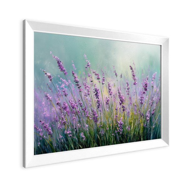 Tlačený obraz s rámom 75x56 cm Lavender – Styler-image-4