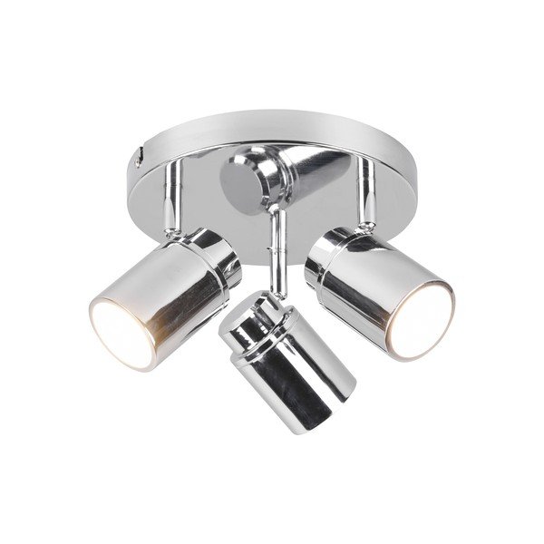 Kovové bodové svietidlo v lesklej striebornej farbe Angelo - Trio-image-2