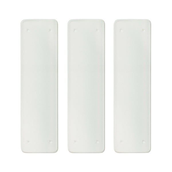 Sklenený komponent - polica 3 ks 110x1 cm Sitra – Kave Home