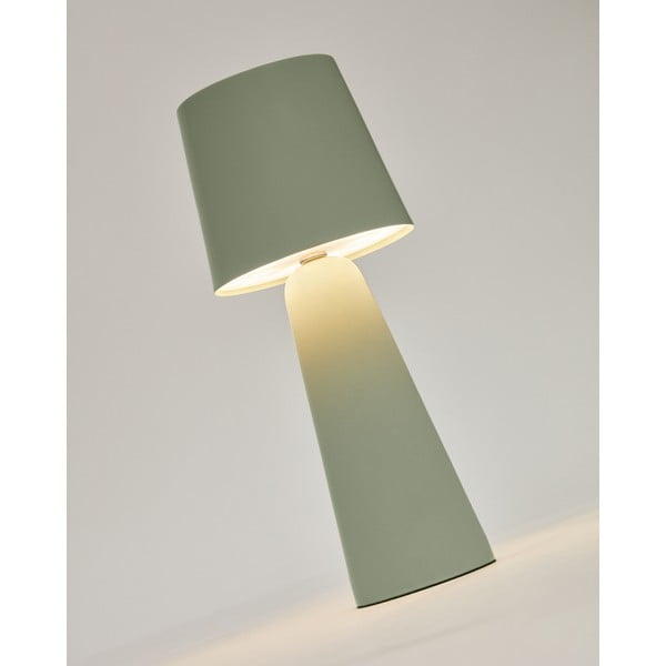 LED prenosné vonkajšie svietidlo so stmievačom na USB ø 10 cm Arenys – Kave Home-image-1