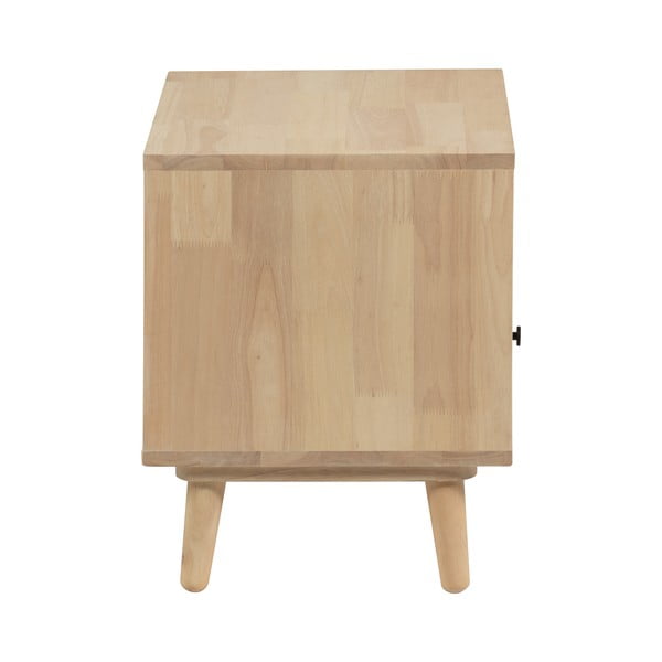 Nočný stolík z kaučukového dreva Kave Home Wari-image-4