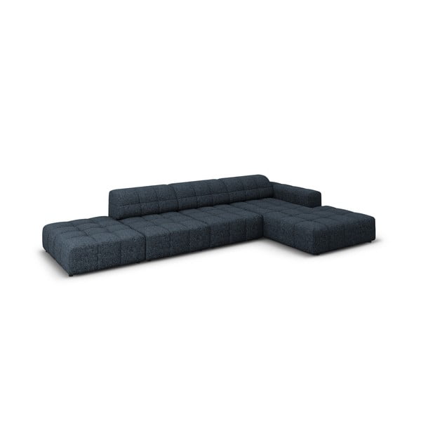 Modrá rohová pohovka (pravý roh) Chicago – Cosmopolitan Design-image-3