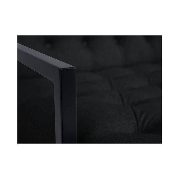 Čierne kreslo Mazzini Sofas Aster-image-1