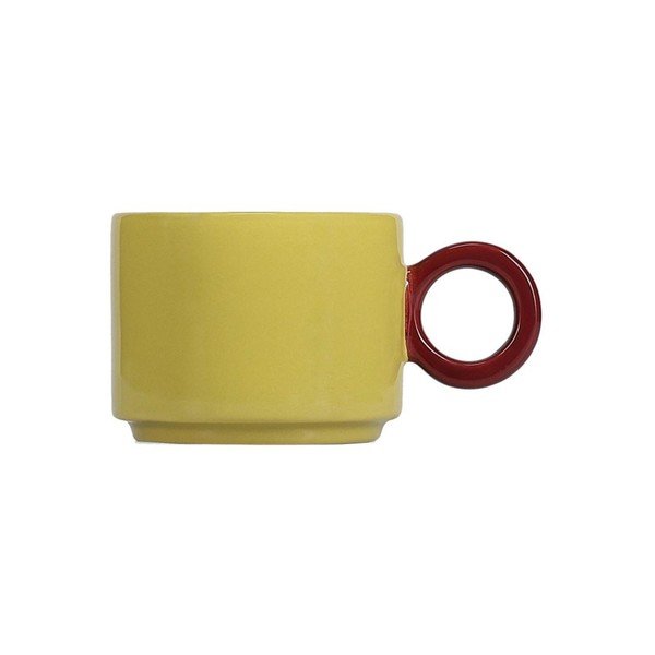 Kameninový hrnček v horčicovej farbe 280 ml Lou – ONA
