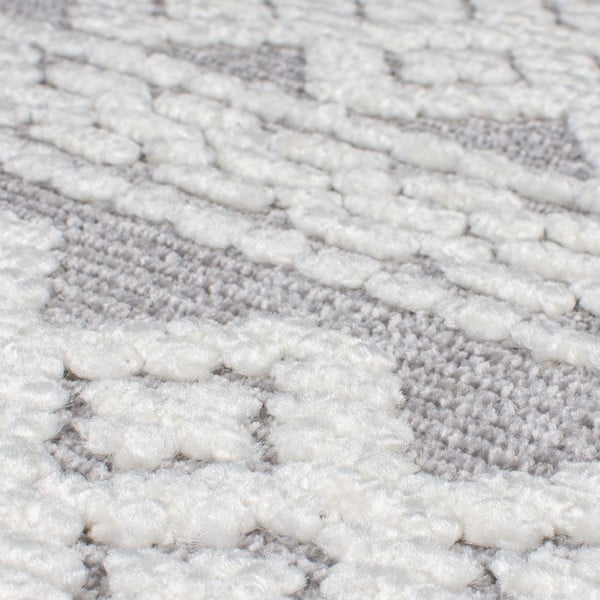 Sivý prateľný koberec 218x160 cm Jhansi - Flair Rugs-image-3