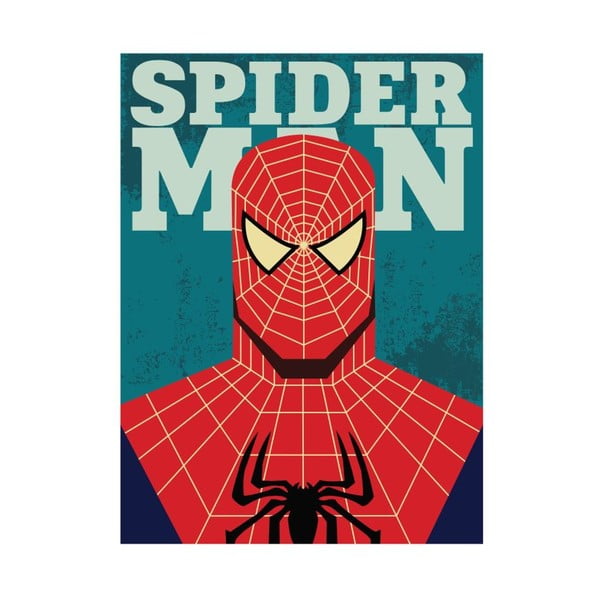 Plagát Blue-Shaker Super Heroes Spider Man, 30 x 40 cm