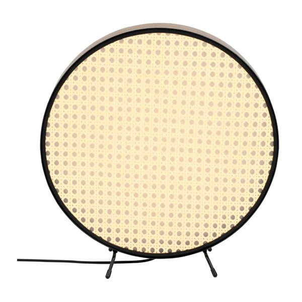 Béžovo-čierna stolová lampa Zuiver Sien