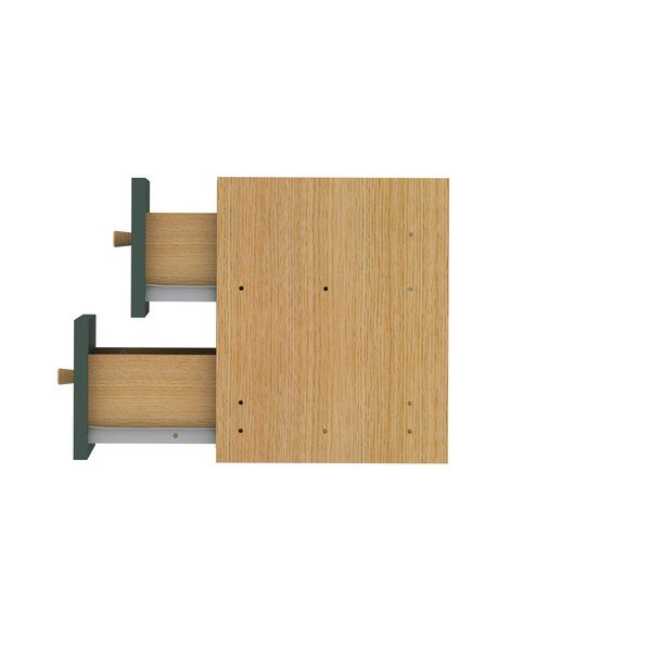 Zelený modulárny policový systém 43x33 cm Z Cube - Tenzo-image-4