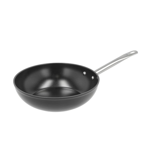 Wok hliníková panvica s nepriľnavým povrchom ø 28 cm – Holm