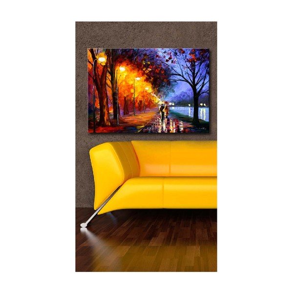 Obraz na plátne Fall Walk, 70 × 45 cm-image-1