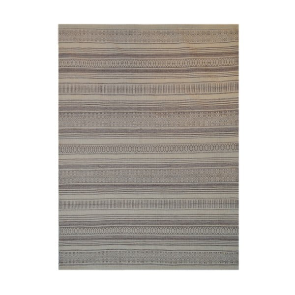Sivo-hnedý koberec z recyklovaných PET fliaš The Rug Republic Scottie, 230 x 160 cm
