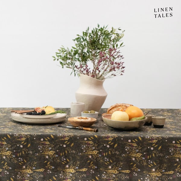 Ľanový obrus 140x300 cm Woodland – Linen Tales-image-3