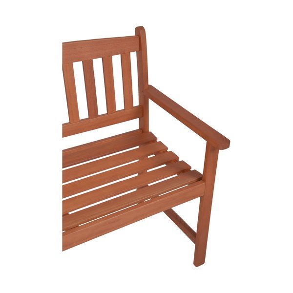 Hnedá drevená záhradná lavica Promotion – Garden Pleasure-image-2