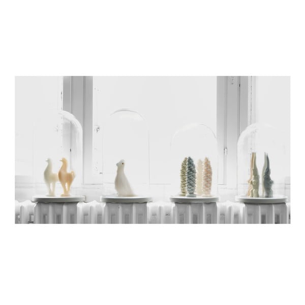 Sviečka Kôň, šedá-image-1