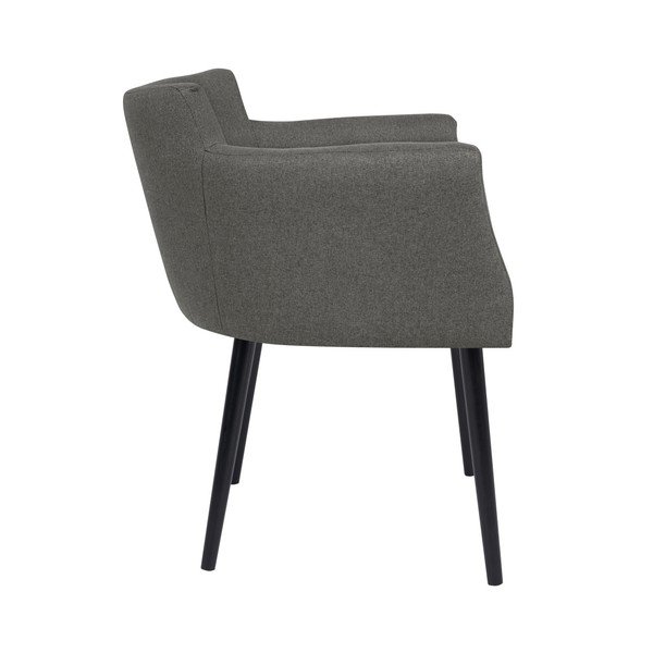 Svetlosivá stolička s opierkami Windsor & Co Sofas Gemini-image-2