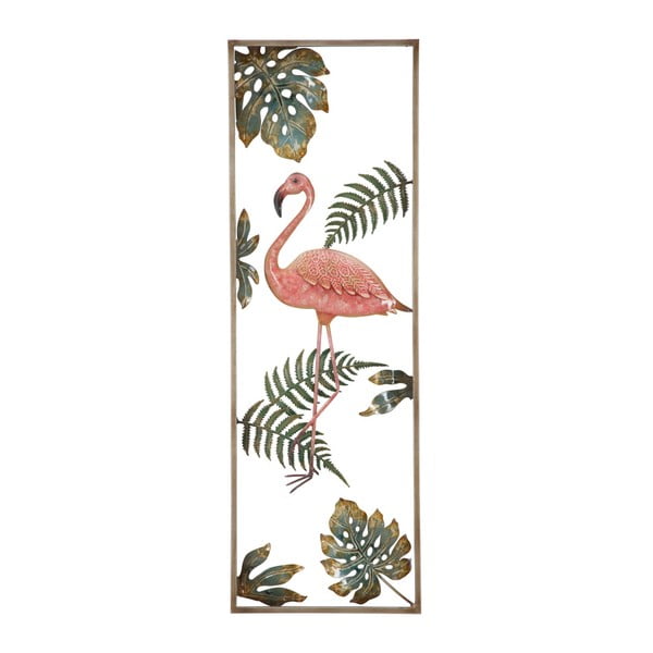Nástenná dekorácia Mauro Ferretti Flamingo, 30,5 × 91 cm