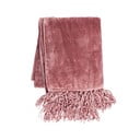 Ružový pléd Tiseco Home Studio Flanelo, 170 x 130 cm
