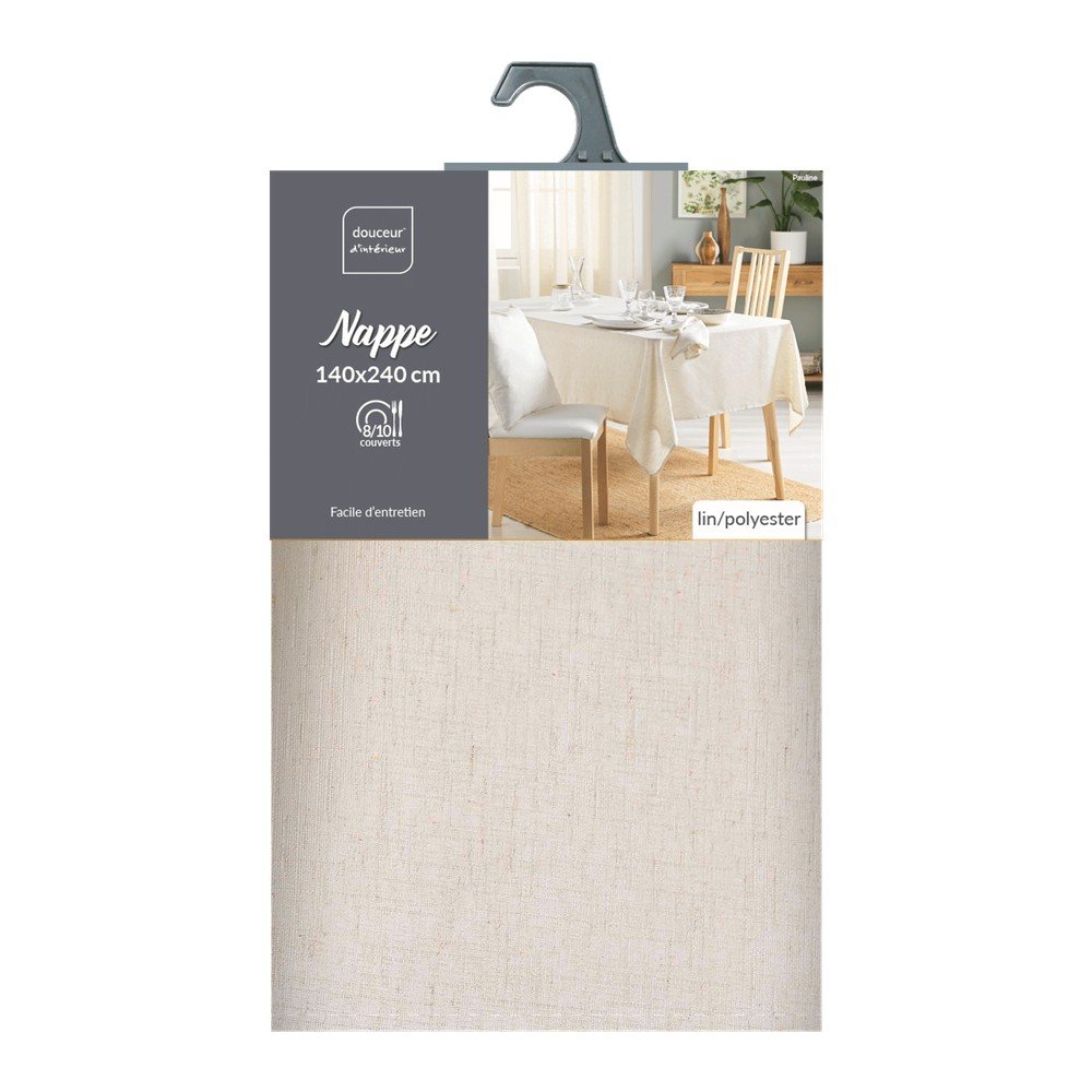 E-shop Obrus možnosť prania 140x240 cm Pauline – douceur d'intérieur