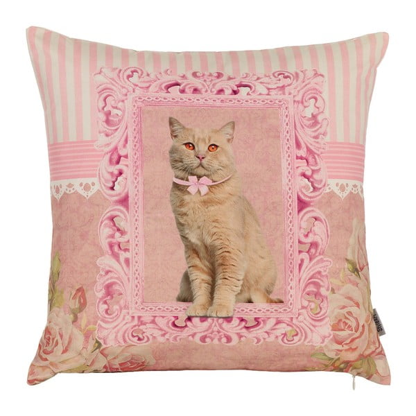 Obliečka na vankúš Mike & Co. NEW YORK Princess Cat, 43 × 43 cm