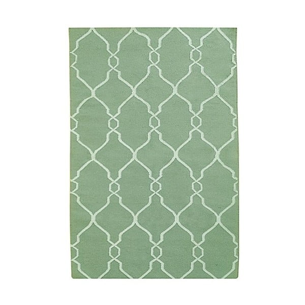Ručne tkaný koberec Kilim JP 11058 Green, 90x150 cm
