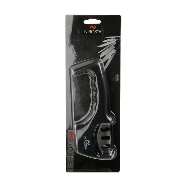Čierny 3-fázový ostrič na nože Nirosta Sharpen-image-3