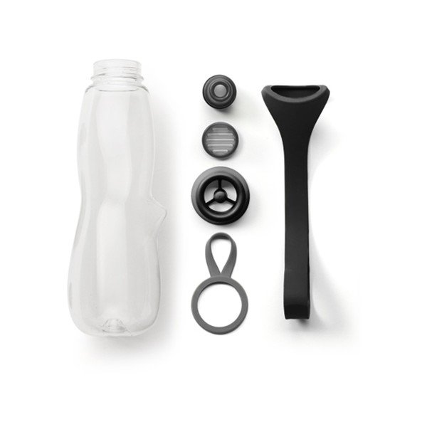Červená športová filtračná fľaša s binchotanom Black + Blum Eau Good Duo, 700 ml-image-4