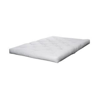 Krémovobiely futónový matrac Karup Sandwich, 90 x 200 cm
