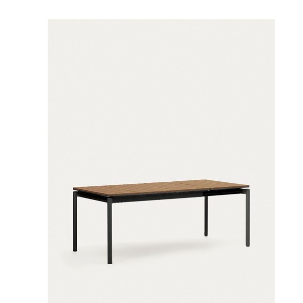 Hliníkový záhradný jedálenský stôl 90x140 cm Canyelles – Kave Home-image-4