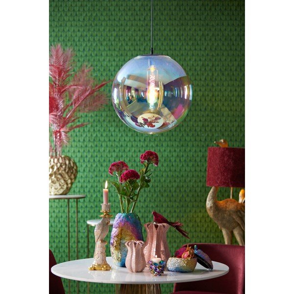Závesné svietidlo so skleneným tienidlom ø 48 cm Medina – Light & Living-image-1