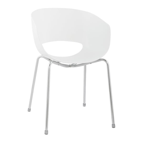 Biela stolička Kokoon Design Napoli