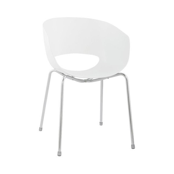 Biela stolička Kokoon Design Napoli