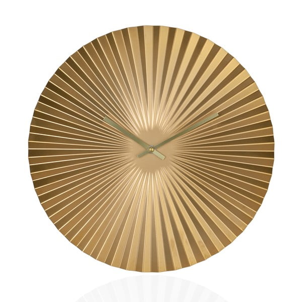 Zlaté nástenné hodiny Andrea House Origami, 50 cm