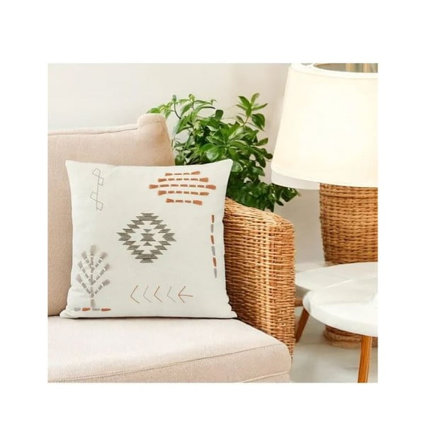 Obliečka na vankúš s prímesou bavlny 45x45 cm – Mila Home-image-2