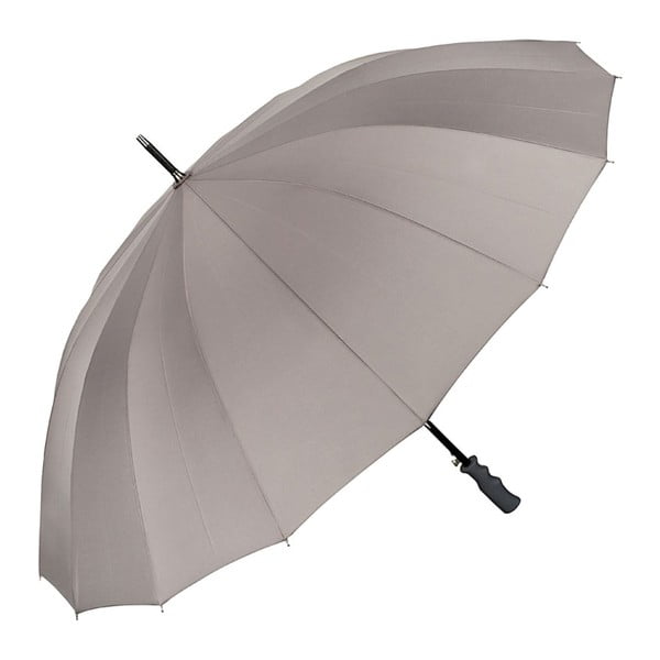 Sivý dáždnik s rúčkou Von Lilienfeld Cleo XXL
