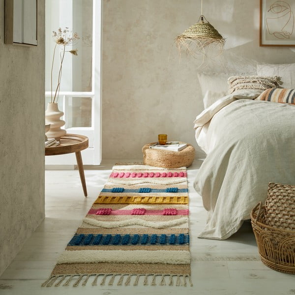 Behúň v prírodnej farbe 60x230 cm Medina – Flair Rugs-image-1