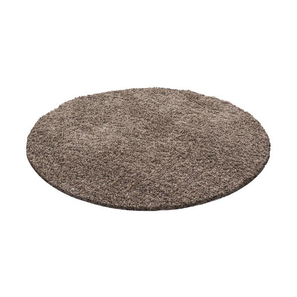 Hnedý okrúhly koberec ø 120 cm Life – Ayyildiz Carpets