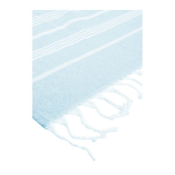 Svetlomodrá osuška s prímesou bavlny Kate Louise Cotton Collection Classic Ice Blue, 100 × 180 cm-image-2