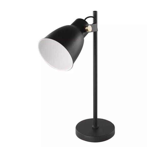 Čierna stolová lampa (výška 46 cm) Julian – EMOS