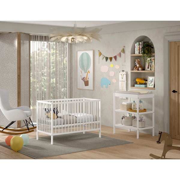 Súprava detského nábytku z bukového dreva 2 ks Dino – Vipack-image-1