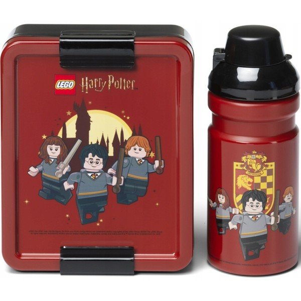Detský desiatový box s fľašou 2 ks Harry Potter - LEGO®