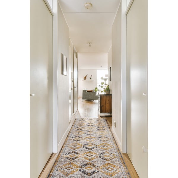 Béžový behúň 80x300 cm Soft Eman – FD-image-1