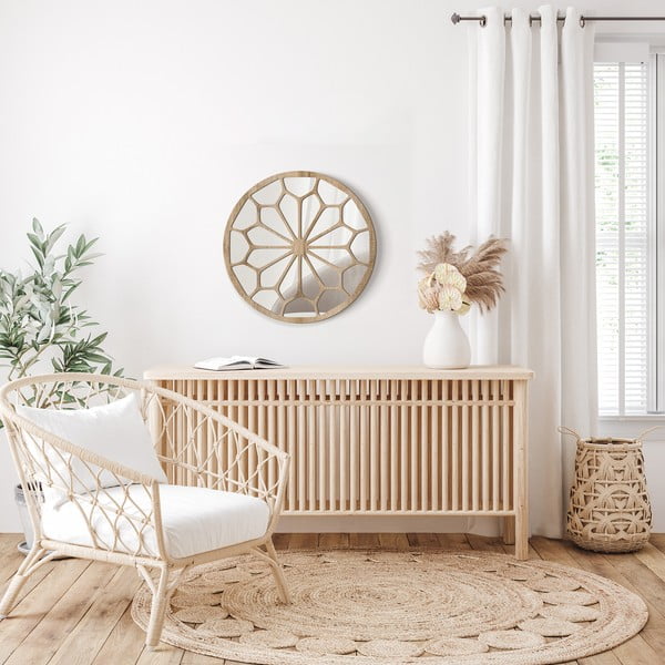 Nastenné zrkadlo ø 50 cm Alice - Styler-image-2