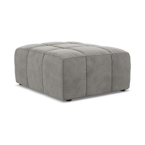 Sivá zamatová podnožka Aloha – Makamii-image-3