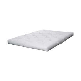 Čierny futónový matrac Karup Design Double Latex, 90 x 200 cm