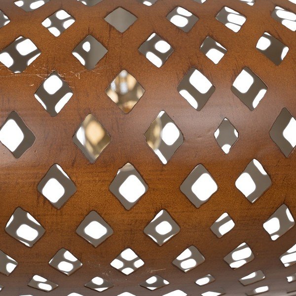 Závesné svietidlo v zlatej farbe s kovovým tienidlom ø 56 cm – Ixia-image-3