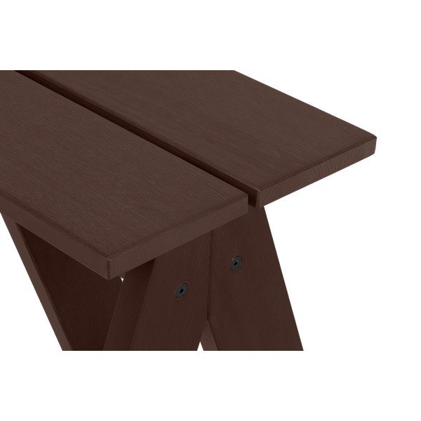 Tmavohnedá drevená záhradná stolička Navo – noo.ma-image-3