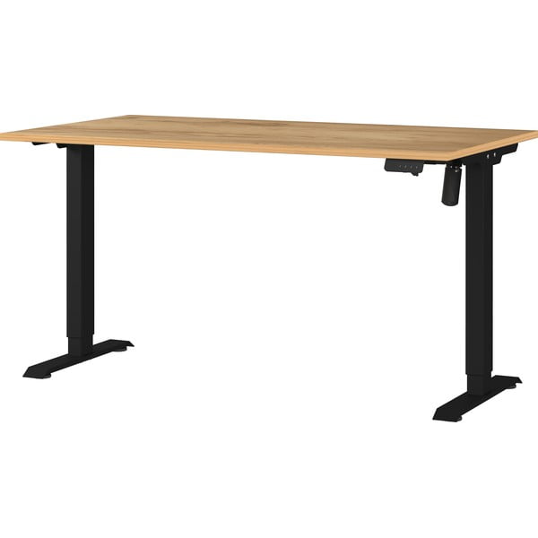 Pracovný stôl s elektricky nastaviteľnou výškou 80x140 cm Boras – Germania-image-2