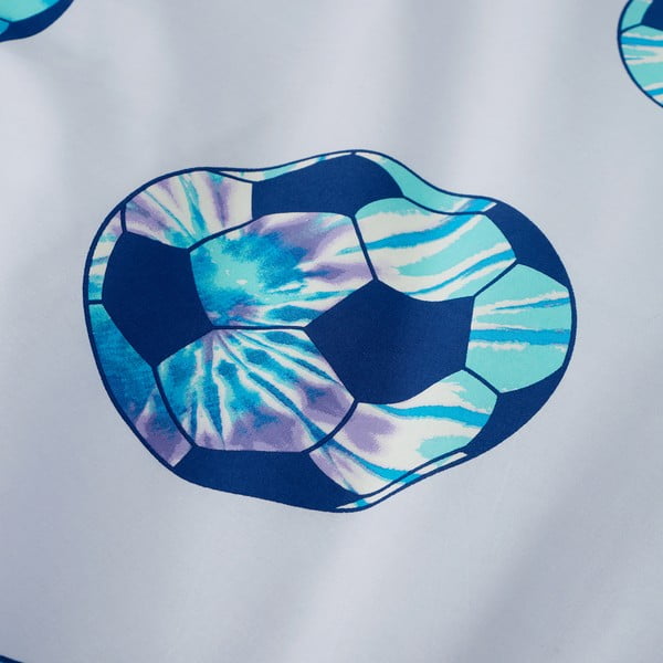 Detská obliečka na jednolôžko 135x200 cm Tie Dye Football – Catherine Lansfield-image-4
