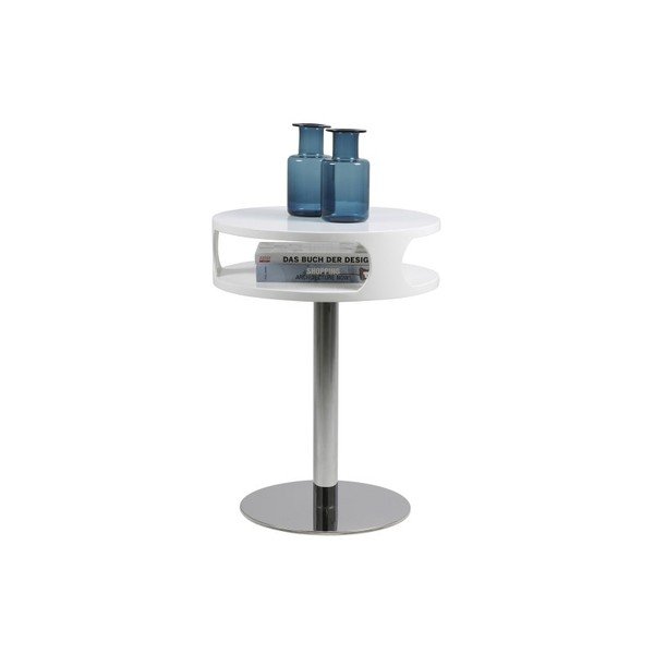 Biely konferenčný stolík Actona Caspian, výška 60 cm-image-4