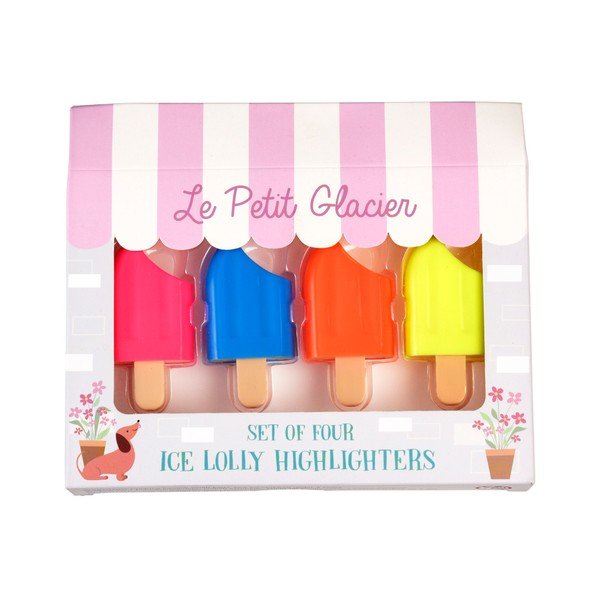 Sada 4 zvýrazňovačov Rex London Ice Lolly-image-4